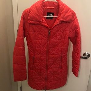 Puffer coat by The north face